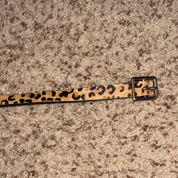 Target Leopard Pattern Belt - Brown and Black - Picture 1 of 2